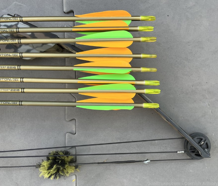 Complete PSE Graphite Game Sport bow system Draw 30 Pull 45-60, MANY EXTRAS-img-6