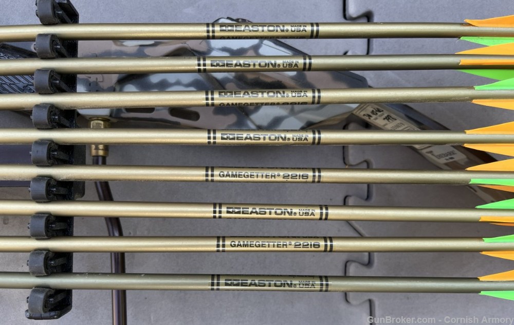 Complete PSE Graphite Game Sport bow system Draw 30 Pull 45-60, MANY EXTRAS-img-7
