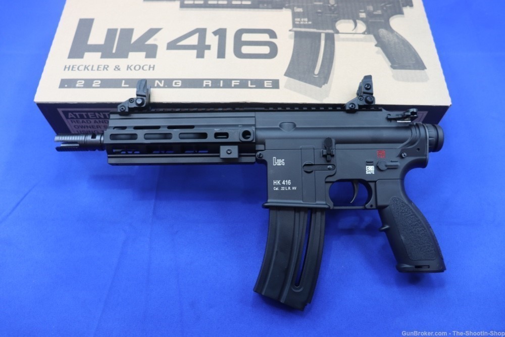 Heckler & Koch H&K Model HK 416 Tactical Pistol 20RD 22LR Optic Ready SA 22-img-5