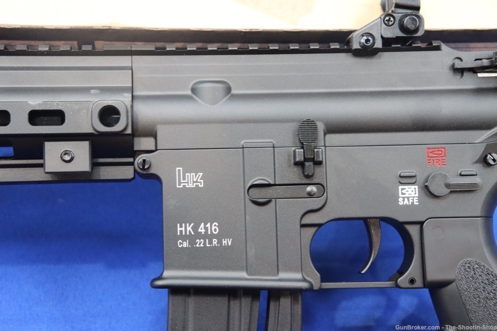 Heckler & Koch H&K Model HK 416 Tactical Pistol 20RD 22LR Optic Ready SA 22-img-8