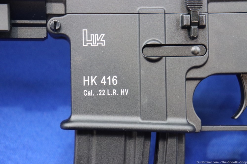 Heckler & Koch H&K Model HK 416 Tactical Pistol 20RD 22LR Optic Ready SA 22-img-11