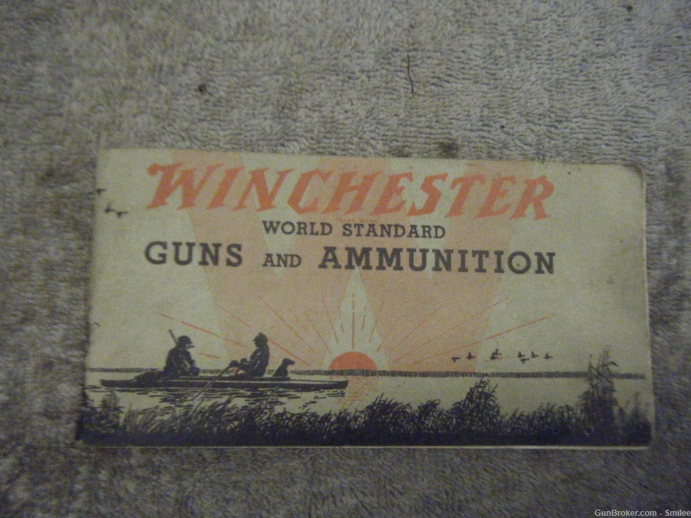 1932 Winchester sales catalog / 50 page flyer-img-0