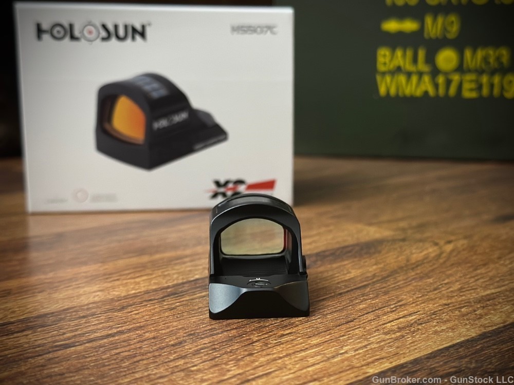Holosun XS507C X2 Series Red Dot Reflex Sight with Solar Panel-img-3