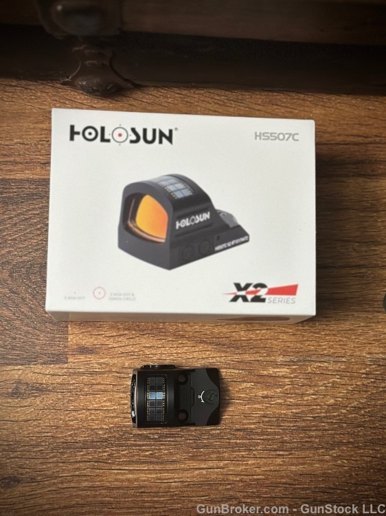 Holosun XS507C X2 Series Red Dot Reflex Sight with Solar Panel-img-5