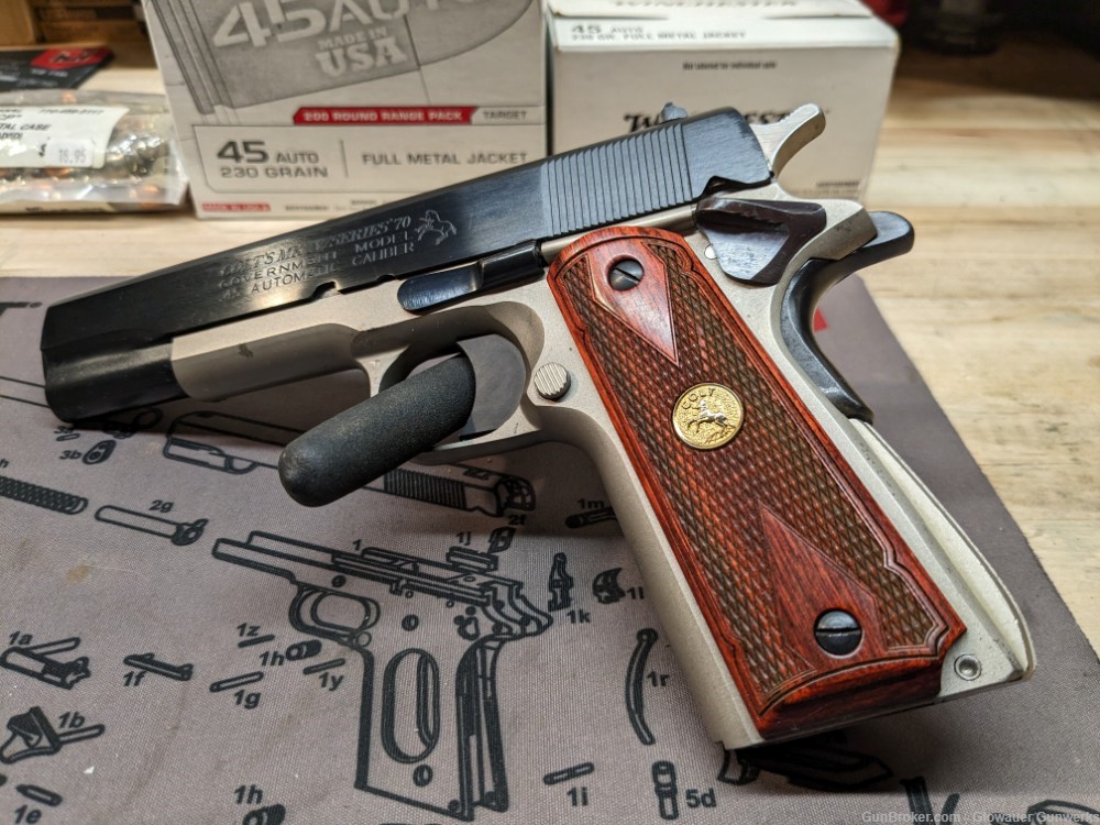COLT GOVERNMENT MODEL MKIV SERIES 70 - .45 ACP "Wild Bunch" Cowboy Action-img-7