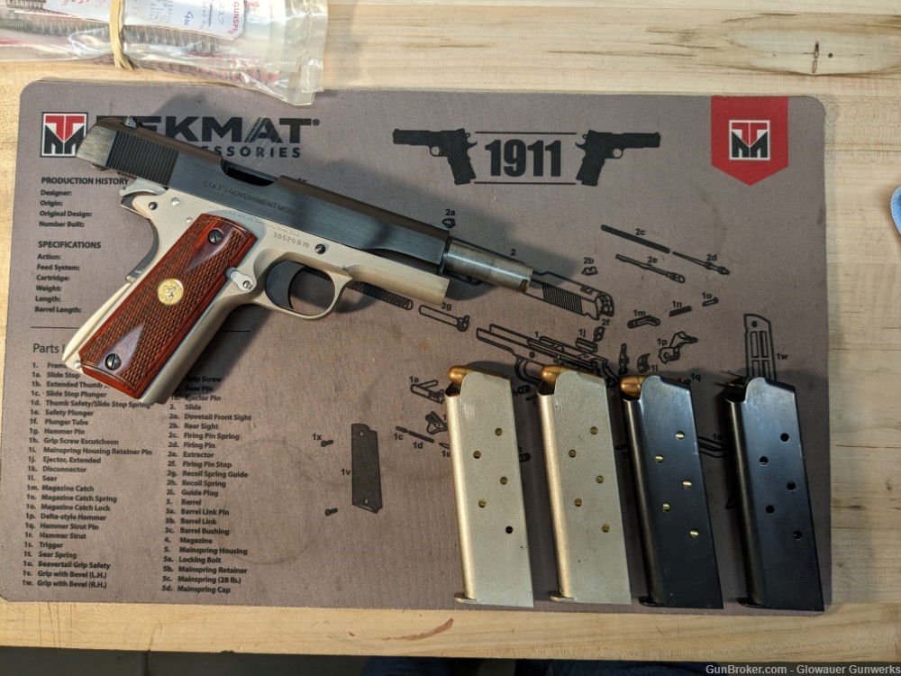 COLT GOVERNMENT MODEL MKIV SERIES 70 - .45 ACP "Wild Bunch" Cowboy Action-img-34