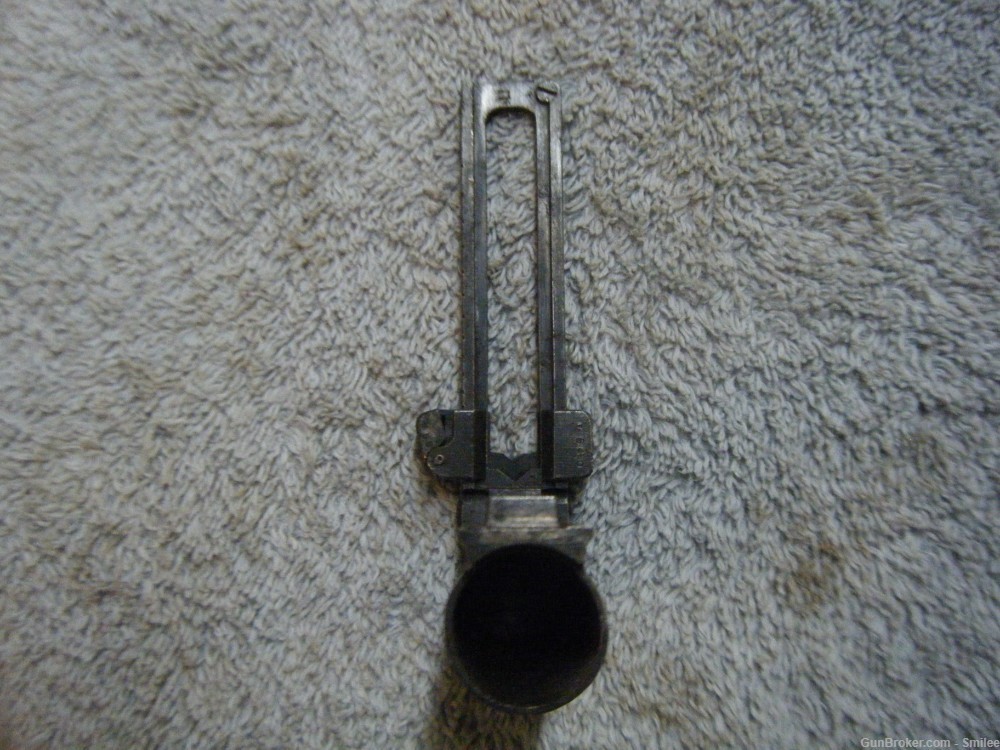 Japanese Arisaka  type 38 rear sight - complete assembly w/ collar-img-2