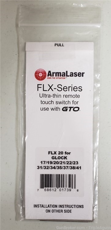 Armalaser FLX-Series remote touch switch for use with GTO Glock 17,19,22,23-img-0