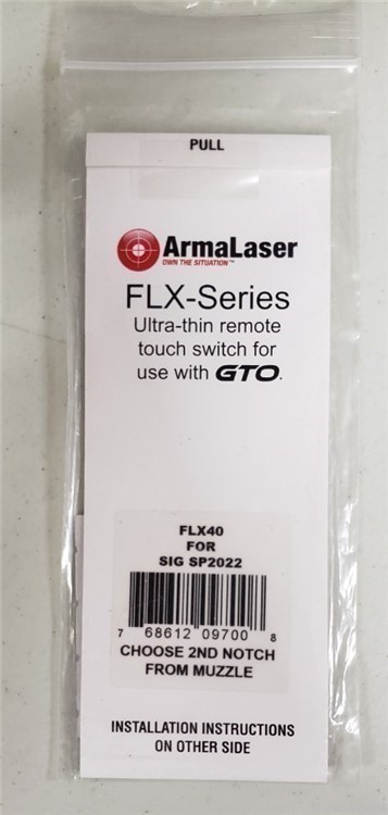 Armalaser FLX-Series remote touch switch for use with GTO Sig Sauer SP2022-img-0