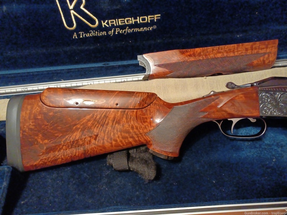 Krieghoff San Remo Custom Model 32 shotgun and extra 28 gauge Skeet barrel-img-8