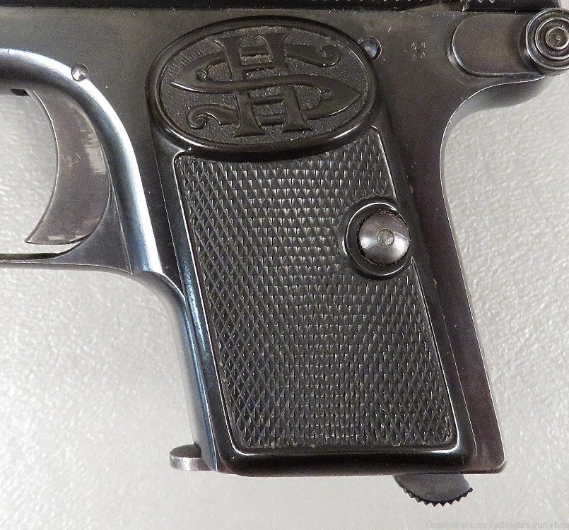 C G HAENEL / SCHMEISSER 6.35 / 25 Auto German Pocket Pistol VERY NICE -img-2