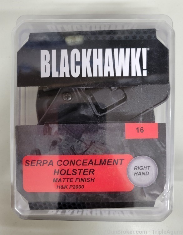 Blackhawk Serpa Concealment Holster H&K P2000 right hand 410516BK-R-img-0