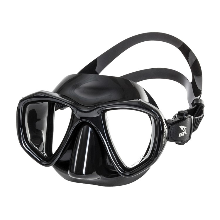 IST Proteus Black Silicone With Black Frame Mask (MP201-BS-BK)-img-1