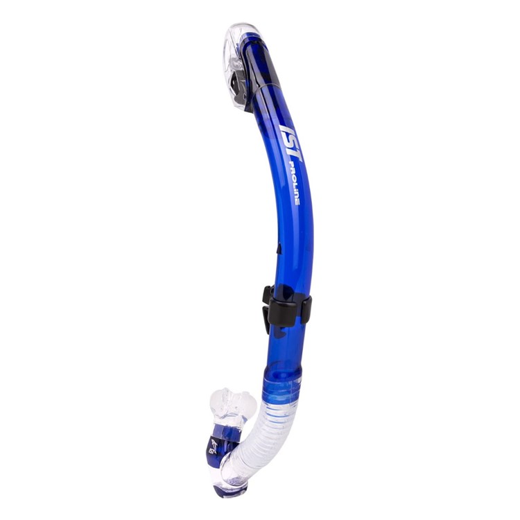IST Dry Top Clear Blue Snorkel (SN204-CB)-img-2