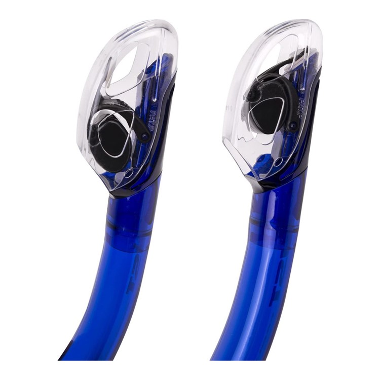 IST Dry Top Clear Blue Snorkel (SN204-CB)-img-4