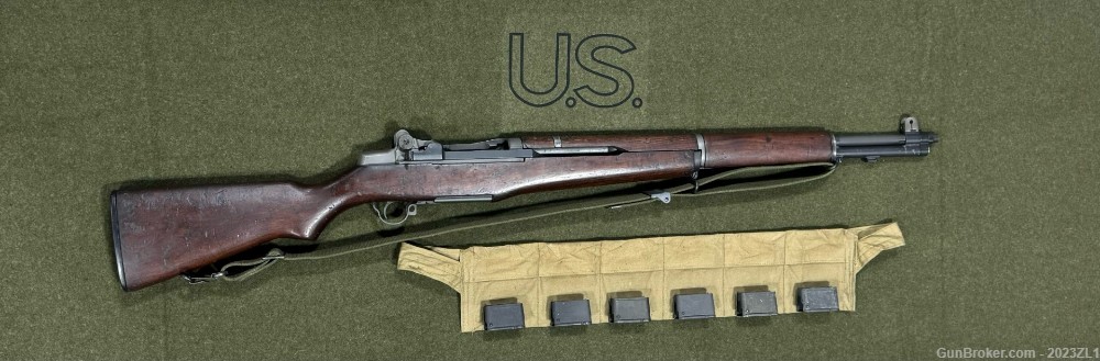 Springfield M1 Garand 6 Digit USGI June 1942 Penny Auction, NO RESERVE! WW2-img-0