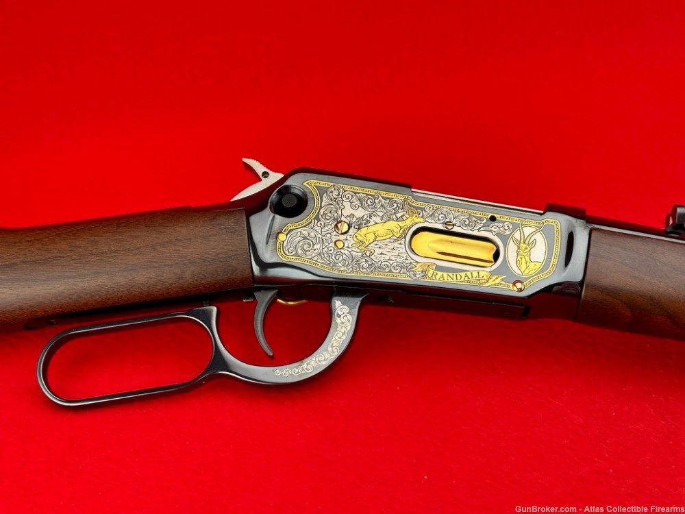 Winchester 94AE Lever Action Rifle 20" 44 Mag *RANDALL ENGRAVED* 1 OF 1-img-13