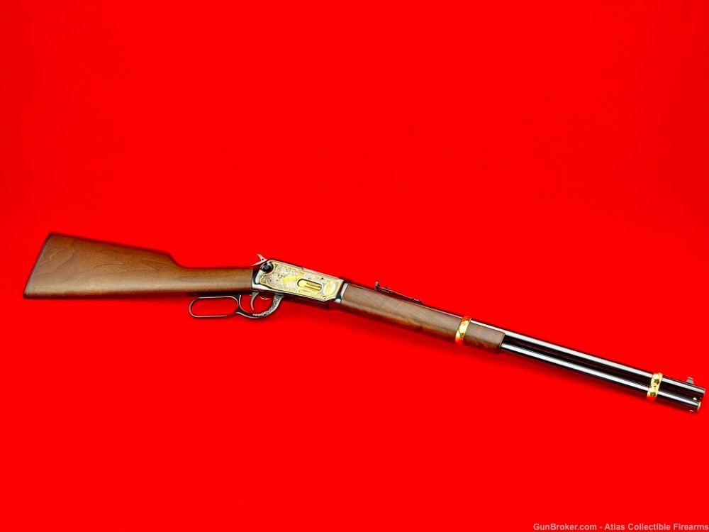 Winchester 94AE Lever Action Rifle 20" 44 Mag *RANDALL ENGRAVED* 1 OF 1-img-9