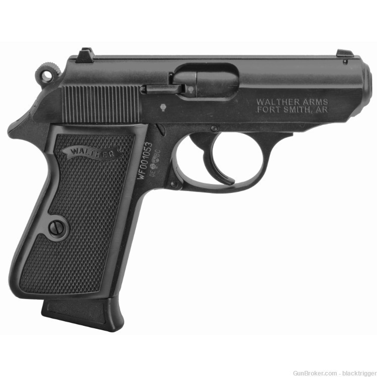 Walther 5030300 PPK/S 22LR 10+1 3.3" Black Steel TB Polymer Grip Safety    -img-3