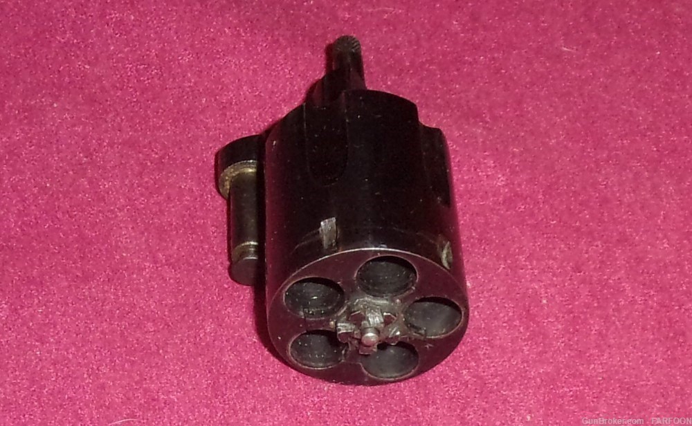 CHARTER ARMS UNDERCOVERETTE 32 CAL. 6 SHOT CYLINDER & CRANE ASSEMBLY-img-2
