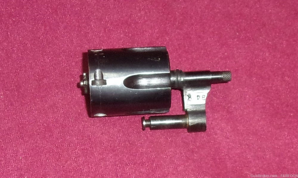CHARTER ARMS UNDERCOVERETTE 32 CAL. 6 SHOT CYLINDER & CRANE ASSEMBLY-img-0