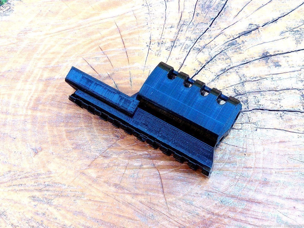 J.W. Frame Mounted Compensator with 10-Slots Rail for H&K VP9 P30 Airsoft-img-3