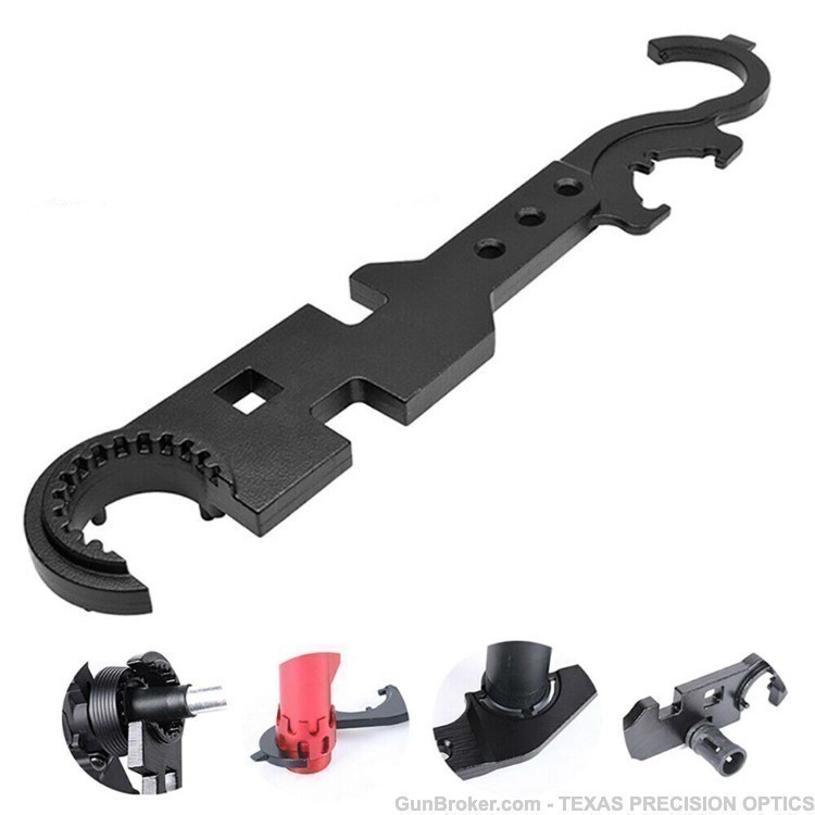 AR-15 Armorers Wrench Multi-Tool combo wrench -img-5
