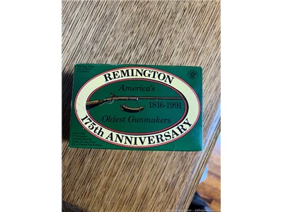 Remington 175 th  anniversary 325 22 lr Metal tincan