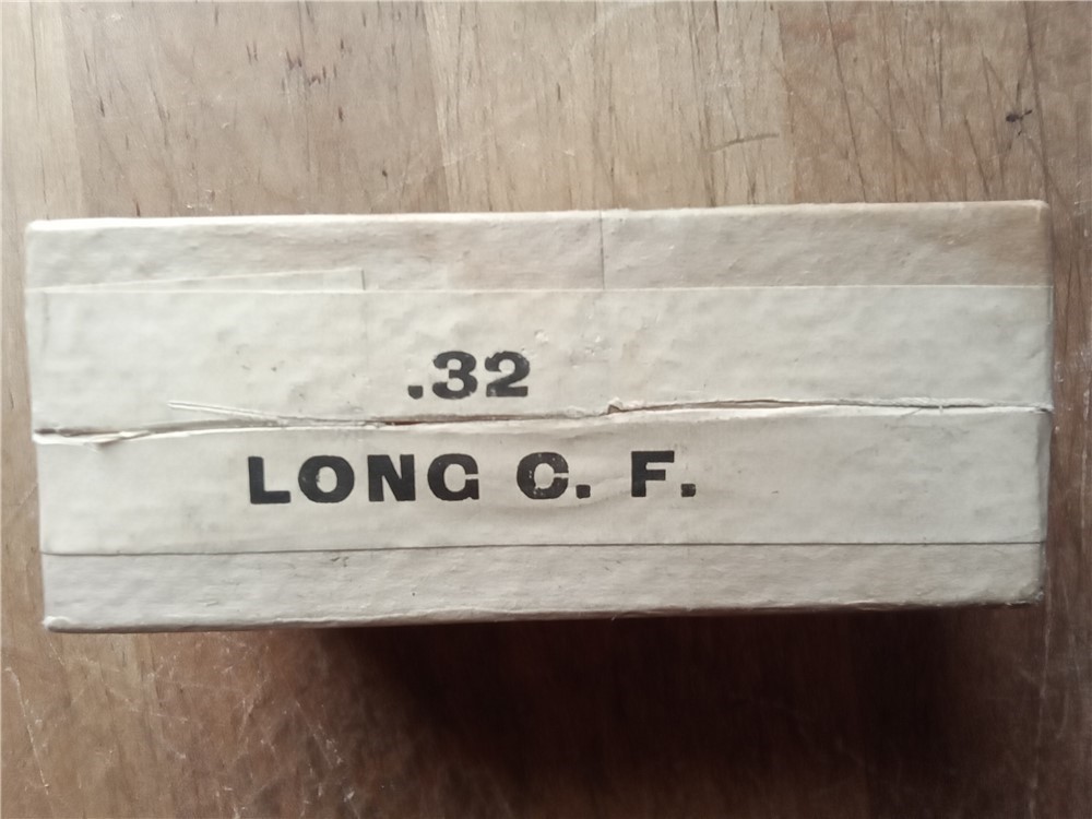 Vintage-RARE- Dominion Metallic  32 short  CF cartridges for Marlin rifles-img-2