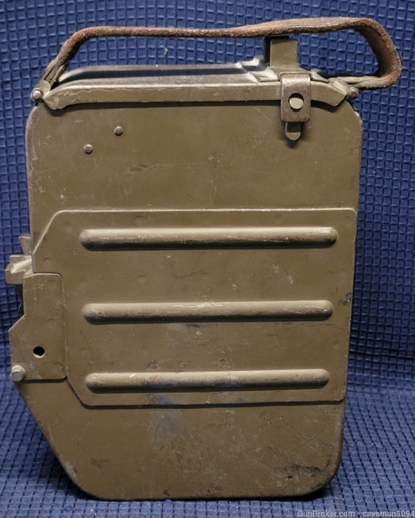 *RARE* Madsen Machine Gun Ammo Can w/Links! Nice Shape!-img-1