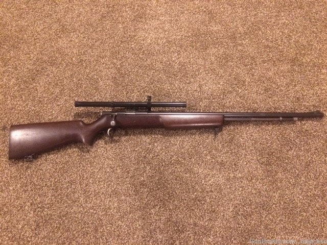 Mossberg Model 46A, .22 S/L/LR, Bolt, Scope, Collectable-img-1