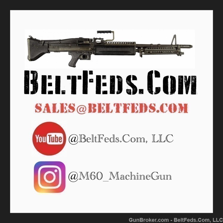Four M240 Demilled Barrels - Good gas blocks and front sight posts - M-240B-img-2
