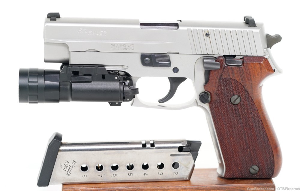 Sig Sauer P220ST Wood Grips .45 ACP *USED*-img-0