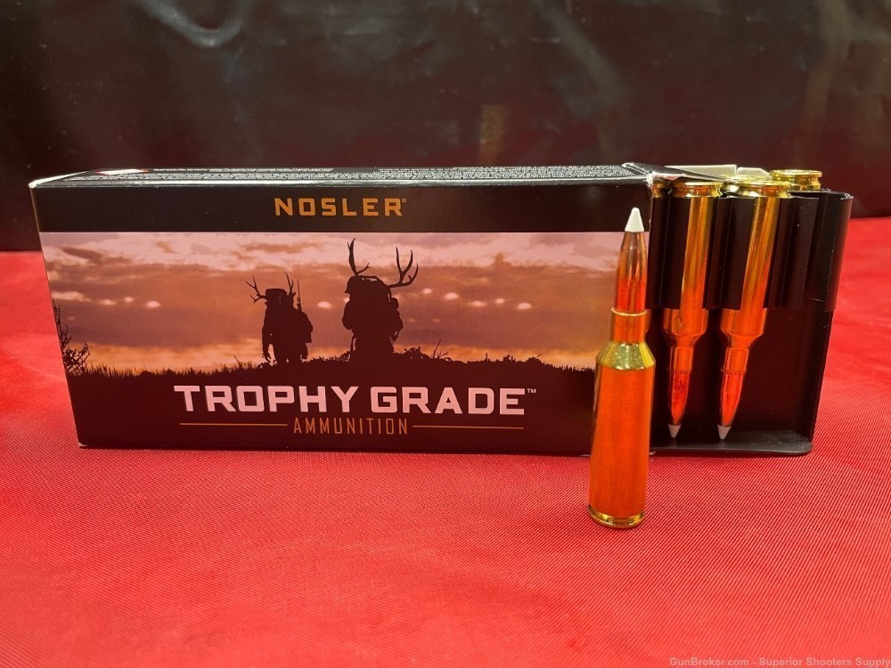Nosler Trophy Grade Ammunition (factory blems) - 6.5 PRC-img-0