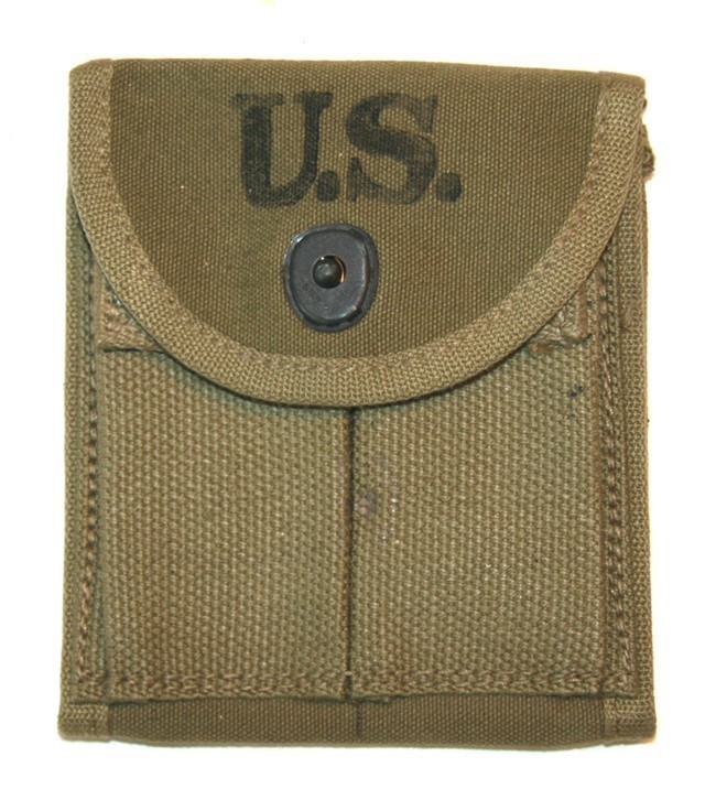 WWII M1 Carbine Stock Pouch “Laird Schober" 1943,NOS-img-0
