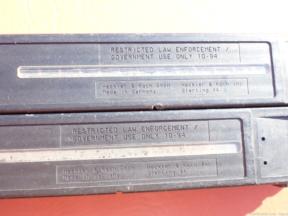 (2 TOTAL) HK UMP FACTORY .40S&W L.E. RESTRICTED 30 ROUND MAGAZINE-img-12