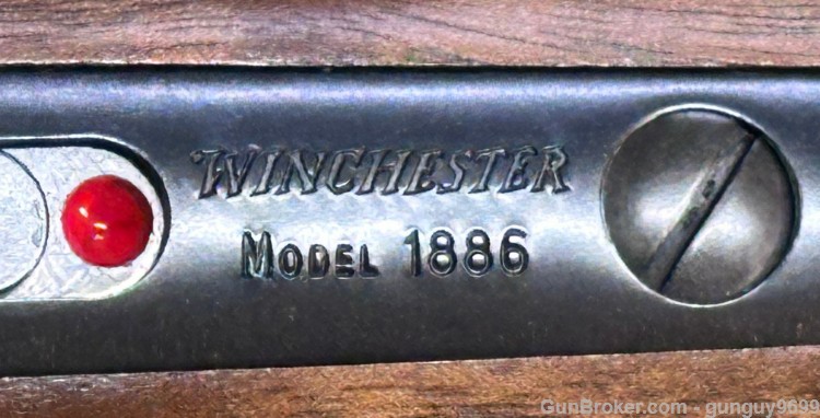No ReSeRv Winchester 1886 Saddle Ring 45-70 Govt Rifle 22" 7+1 Black Walnut-img-10