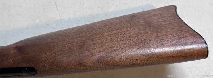 No ReSeRv Winchester 1886 Saddle Ring 45-70 Govt Rifle 22" 7+1 Black Walnut-img-6