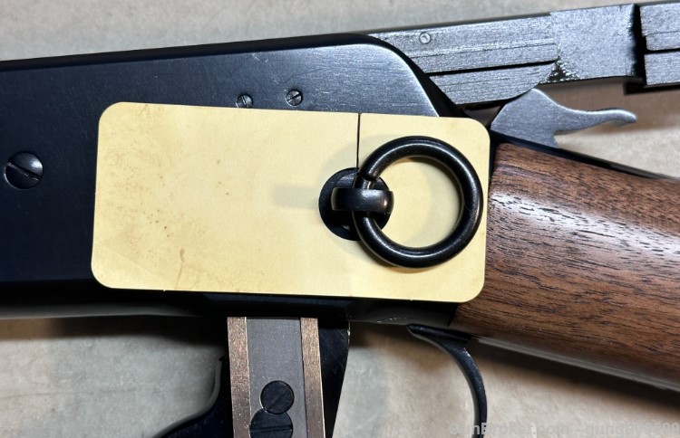 No ReSeRv Winchester 1886 Saddle Ring 45-70 Govt Rifle 22" 7+1 Black Walnut-img-21