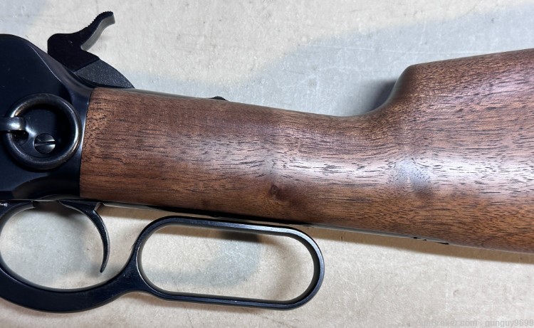 No ReSeRv Winchester 1886 Saddle Ring 45-70 Govt Rifle 22" 7+1 Black Walnut-img-8