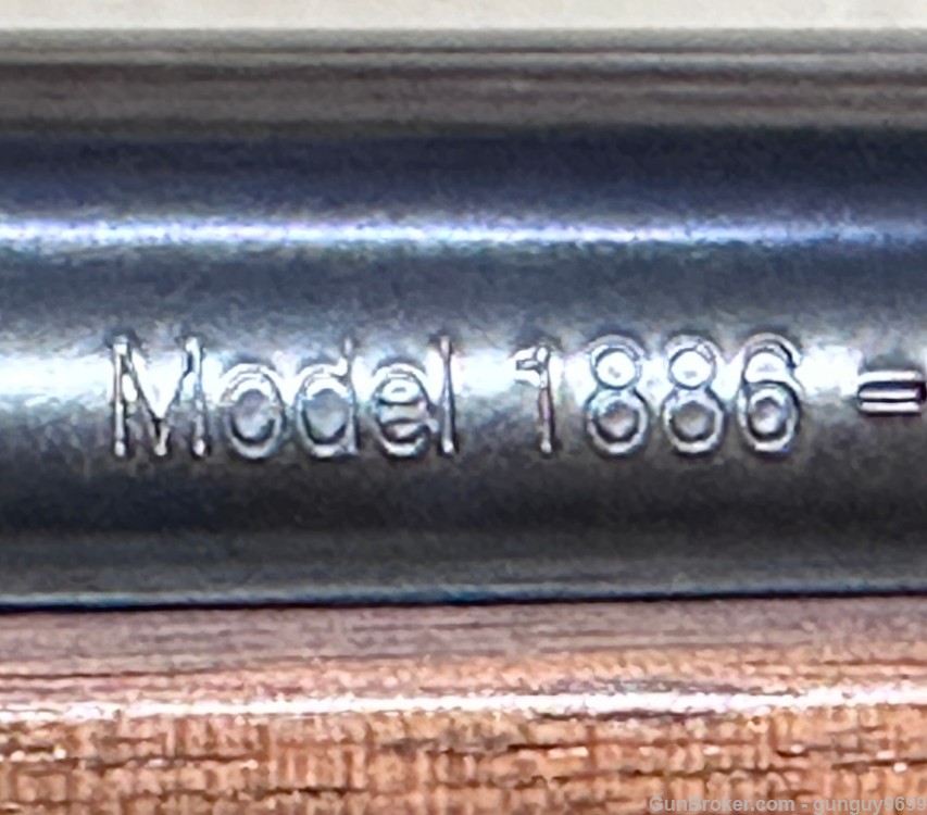 No ReSeRv Winchester 1886 Saddle Ring 45-70 Govt Rifle 22" 7+1 Black Walnut-img-27