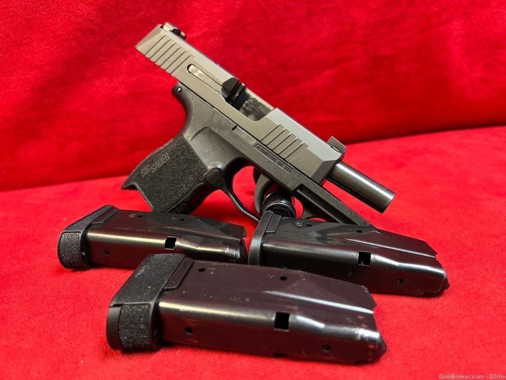 Sig P365, 9mm, X-ray Sights, 2-10rd Mags, 1-12rd Mag, Case-img-16