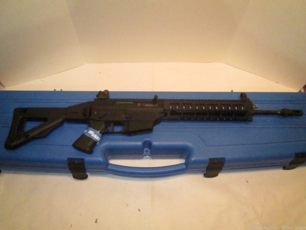SIG556 Sig 556 SWAT Rifle w-Original Case & Accessories-img-0