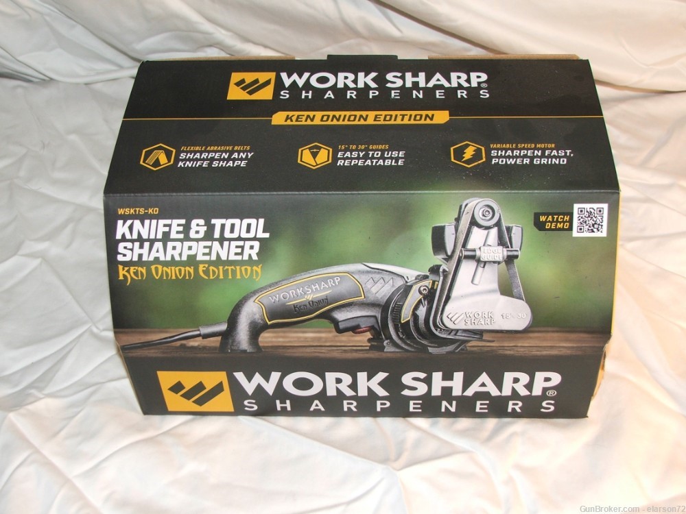 Work Sharp Knife Sharpener – Ken Onion Edition, NIB, Electric Sharpener-img-2