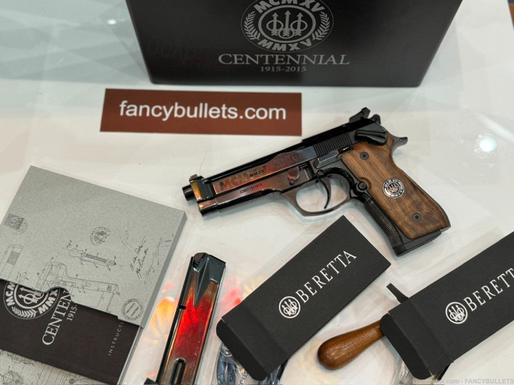 NEW UNFIRED,100th Anniv Limited Beretta  92Centennial MCMXV, PENNY START-img-0