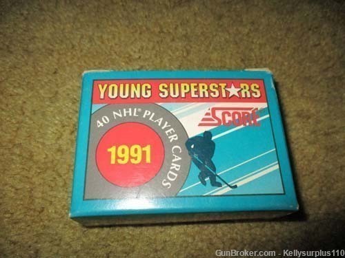 1991 Score NHL Young Super Stars Set-img-0