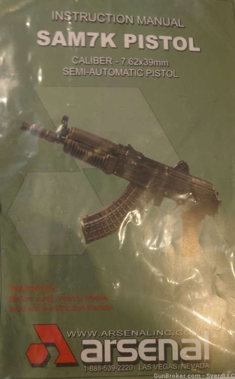 SAM7K Pistol Arsenal (Pistol AK Style)-img-1