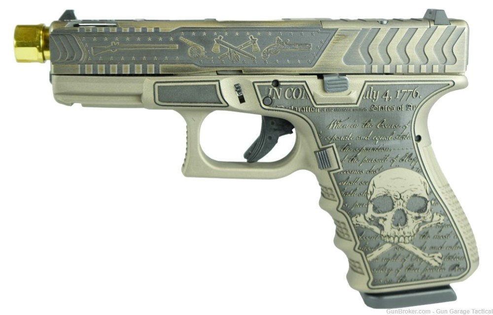 Glock 19 Gen 3 Limited Custom Pistol 4.02 inch barrel 2 15 round magazines-img-2