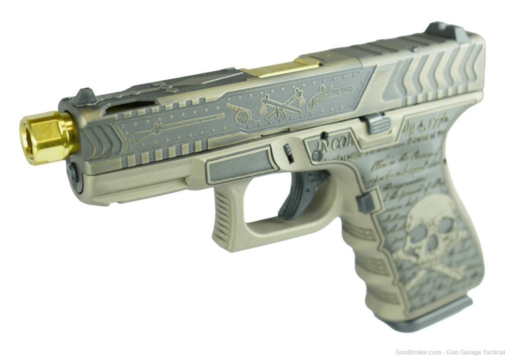 Glock 19 Gen 3 Limited Custom Pistol 4.02 inch barrel 2 15 round magazines-img-1