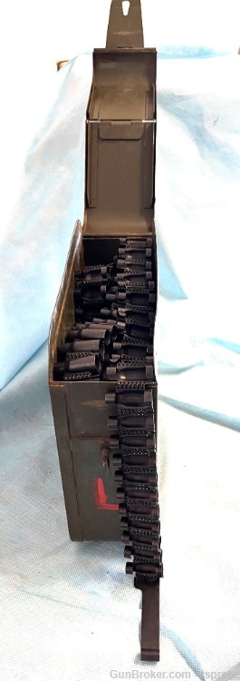 2 Maxim Steel Belts w/ Can 1 Finnish 100rd Belt & 1 Russian PKM 250rd Belt-img-6